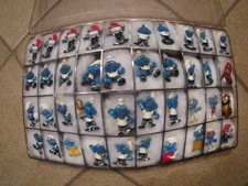 40 x Schlümpfe aus dem Üei in Box