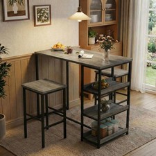 Bartisch mit barhocker - bartisch,