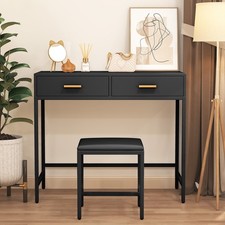 Schwarz Schminktisch