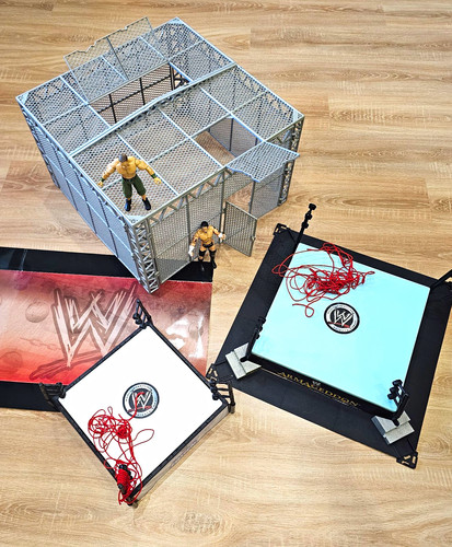 Großer wwe ring - wwe, cage