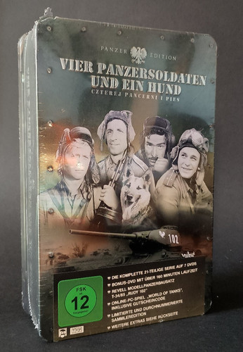 Dvd box vier panzersoldaten - -,