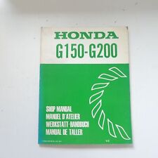 original Werkstatthandbuch Honda Motor G 150 200 Handbuch Reparaturanleitung