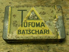 Alte Blechdose Dose TUFUMA