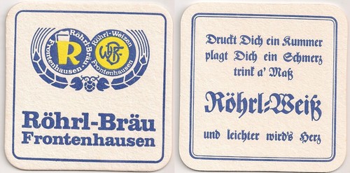 Röhrl bräu frontenhausen - röhrl, bräu,