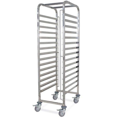 Tablettwagen aus edelstahl - aus,