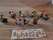 Üei Sammelfiguren Top Ten Teddies Komplette Serie 9A