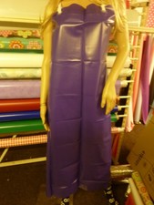  UNISEX 90x120 cm pvc schürze gummischürze apron  mit Kreuzbindung
