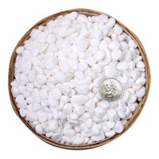 Weiße Dekosteine 1,8kg Kies