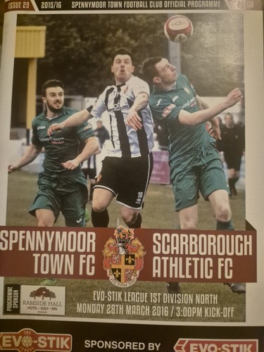 Spennymoor town gegen - 15/16,