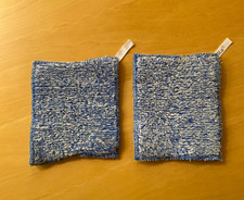 Ha-Ra 2 Stück Putzlappen Reinigungstuch Lappen Tuch blau