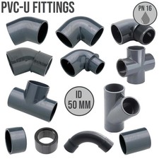 PVC Klebe Fittings Rohr Muffe