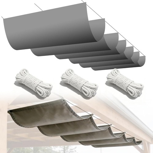 Einziehbares sonnensegel 2x1m - einziehbares,