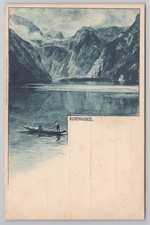Königsee Berge Boot Bayern