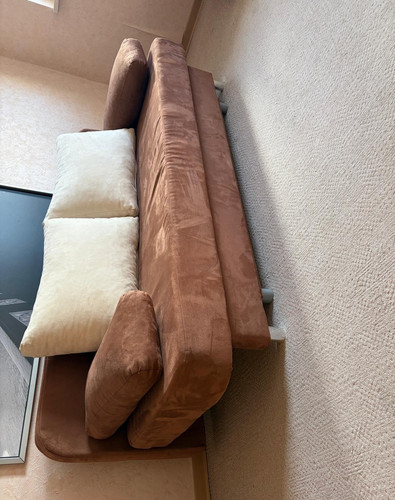 Sitzer schlafsofa velours - schlafsofa,