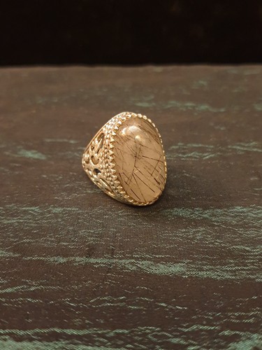 Silberring 925 mit - , saphir