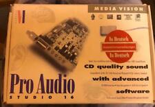 MediaVision Pro Audio Studio 16 Soundkarte mit SCSI