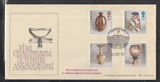 GB 1987 Studio Pottery Illustrated FDC Handstamp Buckingham Palace (Nr 11 )