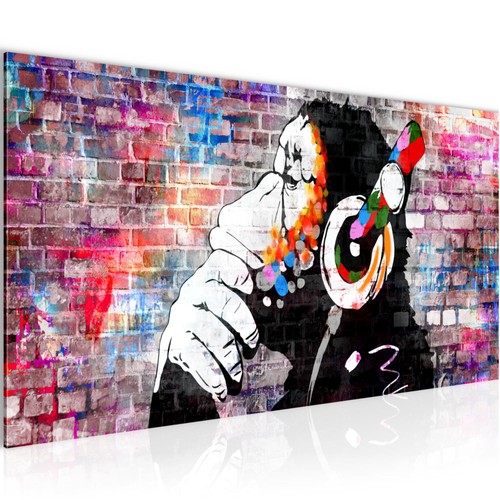 Wandbild banksy bilder xxl - wandbild,