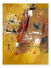 Poster Lachen ist die beste