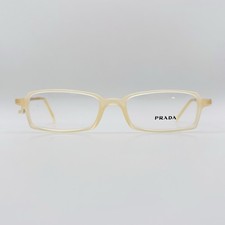 Prada Brille Damen eckig gold