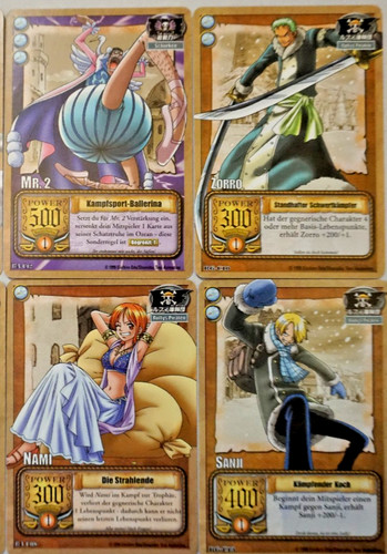 One piece karten 1999 - karten, alabasta