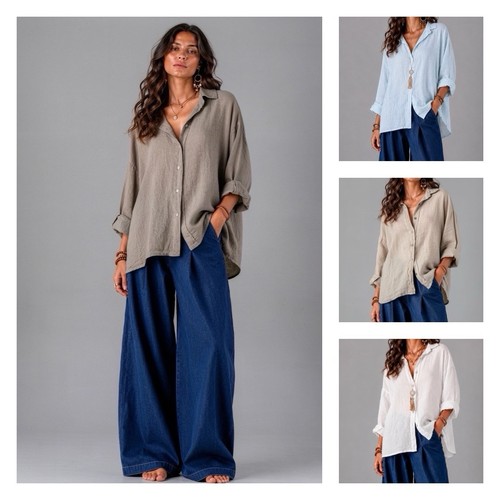 Damen leinenbluse 36 38 - damen,