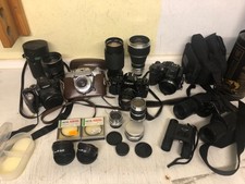 konvolut 16 teilig kameras objektive Fernglas