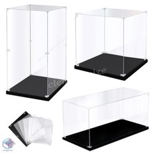 Acryl Vitrine Klar Box Einzelvitrine Schaukasten für Action-Figuren Modelle