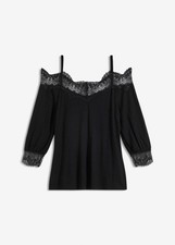 Shirt mit spitze 40 - mit,