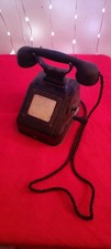 OB33 Telefon Bahn mit Kurbel Antik Vintage Retro