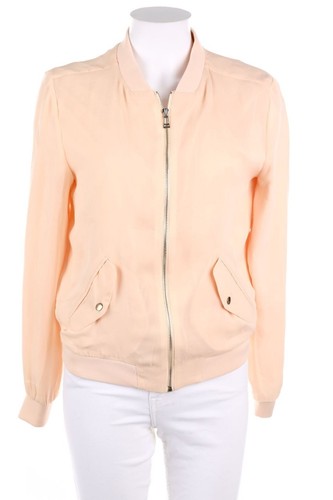 Zebra blouson jacke - zebra, nude