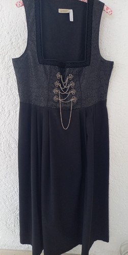 Dirndl lang schwarz - dirndl,