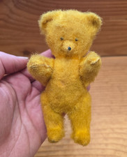kleiner gelber DDR Teddy Bär