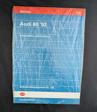 Audi 80 '92 Selbststudienprogramm Nr. 139 Konstruktion und Funktion