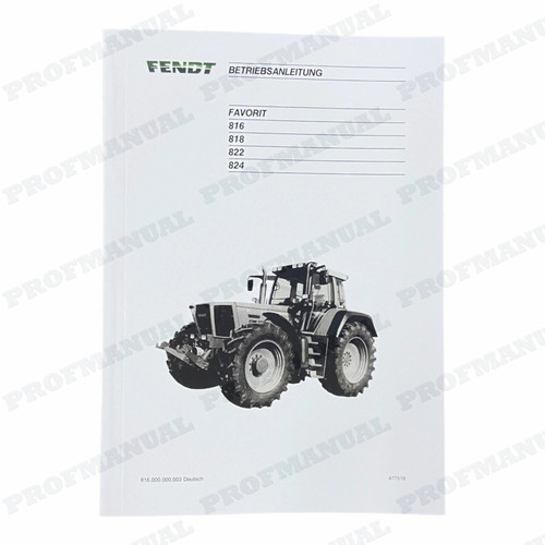 Fendt favorit 816 818 - favorit, 824