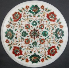 30.5cm Weißer Marmor Kaffee