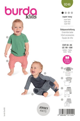 Schnittmuster babykombination - schnittmuster,