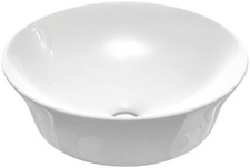 SCHÜTTE Aufsatzwaschbecken TASSONI BOWL hochwertiger, Glanzoberfläche rund 40 cm