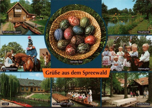 Spreewald sorbische - ak,