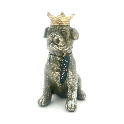 Krono dekofigur hund - dekofigur, mit