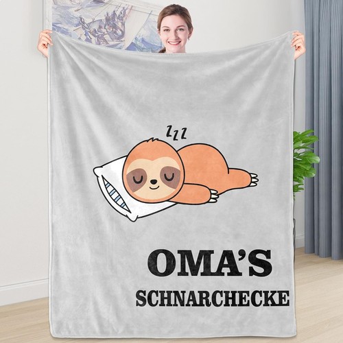 Oma kuscheldecke flauschig - kuscheldecke,