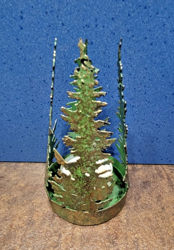 Teelichthalter tannenbaum - teelichthalter,