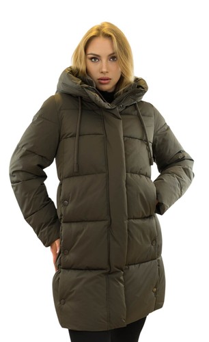 Damen wintermantel braun warm - braun,