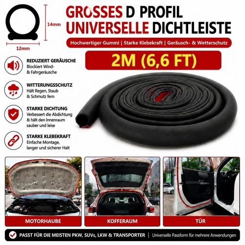 Auto türdichtung dichtung - 2m,