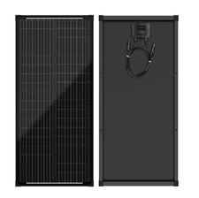 100W Solarpanel 12V Monokristallin Solarmodule Photovoltaik 100Watt PV Module