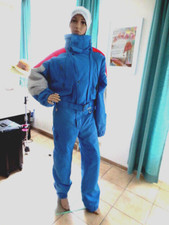 *NEU***SCHÖFFEL**HERREN-SKI-OVERALL*GR.54**BLAU-GRAU-ROT*GORE TEX*VB