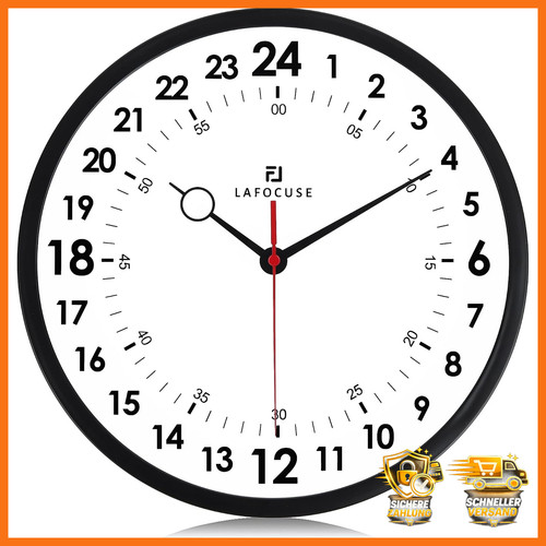 Wanduhr 30cm stunden - wanduhr,