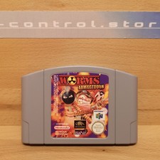 N64 Spiele Games WORMS