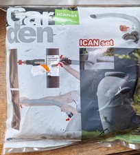 Regenwasser Tank Tonne Anschlußset, Garden Ican Set, 6 Teilig