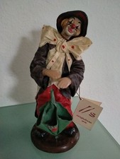 wunderbare Clown Figur  " sangiuliano arte " made in Italy - 23 cm - TOP!!!!